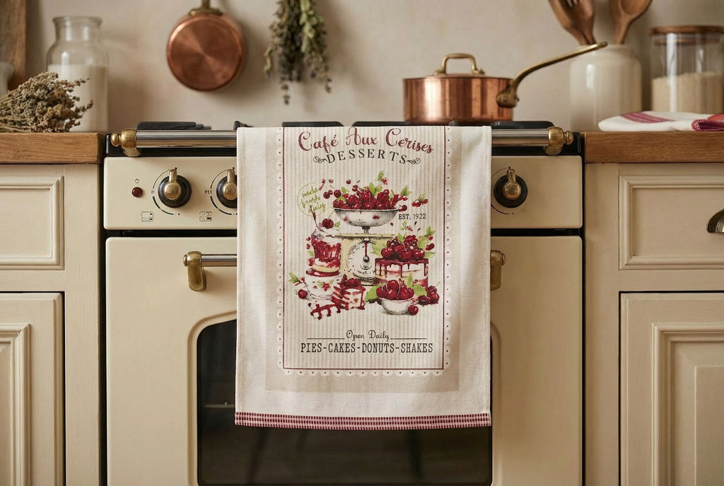 Strofinaccio in spugna " Country Farm" 100% cotone 6 varianti