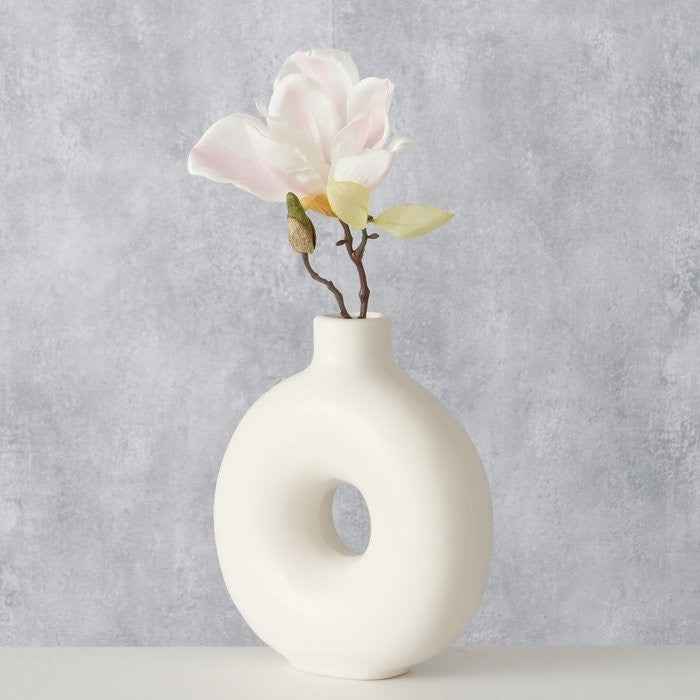 Vaso "Lanyo" gres opaco realizzato a mano cm 17*7*h20 (2024828)
