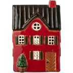 Casetta ceramica porta tea light Ib Laursen cm W: 9 H: 18,5 L: 12,3 (27701-33)