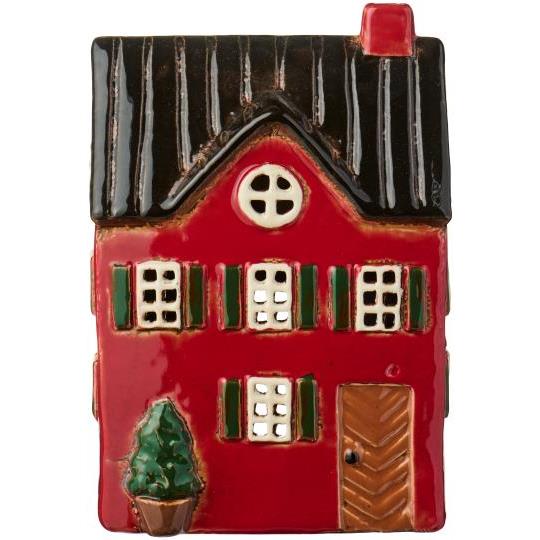 Casetta ceramica porta tea light Ib Laursen cm W: 9 H: 18,5 L: 12,3 (27701-33)