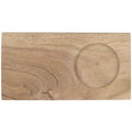 Mini vassoio con porta bicchiere/tazza in legno di acacia cm 10x19 diam 6,7 Ib Laursen (17047-00)