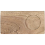 Mini vassoio con porta bicchiere/tazza in legno di acacia cm 10x19 diam 6,7 Ib Laursen (17047-00)