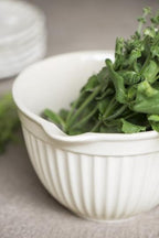 Mynte ciotola per impasto ceramica burro Butter Cream Cm 18*24*12 Ib Laursen (2075-82)