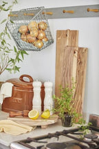 Macina SALE/PEPE in legno di gomma lucido color crema d.5,5 h 21,5 cm Ib Laursen (1740-01)