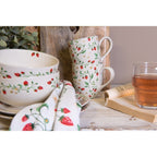 Mug "Wild Strawberries" ceramica 200 ml cm 11x8x9 Clayre Eef (WISMU)