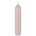 Candela corta ROSA pallido H cm 11 diam cm 2,2 durata ore 4,5 (prezzo set di 2 pezzi) Ib Laursen 4171-07 - La mia casa Chic