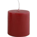 Candela  ROSSO SCURO H cm 7 diam cm 6   Ib Laursen (7607-35)