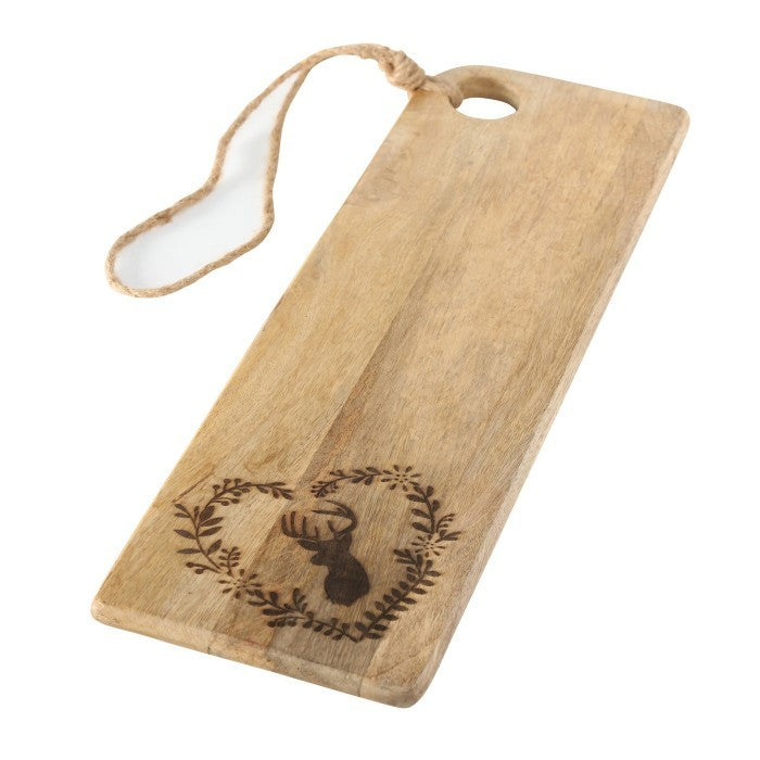 Tagliere Leopard in legno di mango cm 65x21 Boltze ( 1016342)