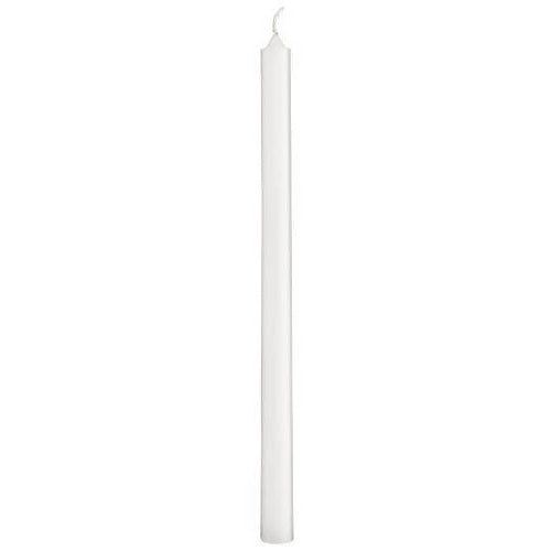 Candela Lunga BIANCA H Cm 20 diam. Cm 1,3 Durata Ore 2,5 ( Set Di 2 Pezzi) Ib Laursen (4172-11) - La mia casa Chic