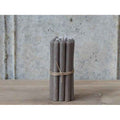 Candela Conica Sottile H13 D1.2 Cm Color TORTORA (Set 2 Pezzi) Chic Antique (70875-30)