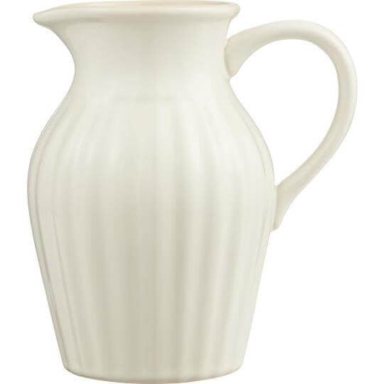 Mynte Brocca ceramica 1,7 Lt Butter cream Cm  14 *21*H 20 (2077-82) Ib Laursen