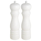 Macina SALE/PEPE In Legno Di Gomma Lucido Bianco D.5,5 H 21,5 Cm Ib Laursen (1740-11)