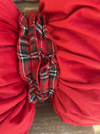 Cuscino Imbottito in velluto a forma di Fiocco cm 45 x 60