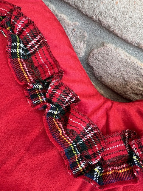 Cuscino in velluto Imbottito a forma di cuore cm 42 x 50