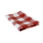 Canovaccio da cucina in cotone Ida Check Rosso/Bianco cm 50x70