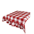 Runner tavolo Ida Check - Rosso/Bianco 50 x 150 cm cotone