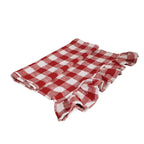Runner tavolo Ida Check - Rosso/Bianco 50 x 150 cm cotone