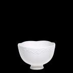 Ciotola Provence in porcellana bianca h cm 10 d.14 Chic Antique (61855-01)