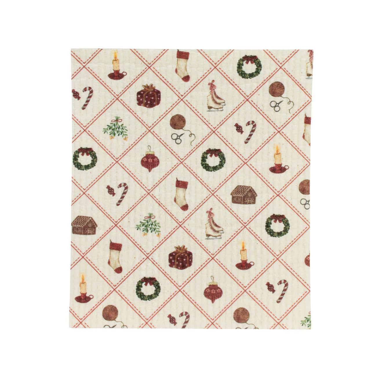 Panno cucina Natalizio cm 17x20