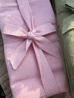 Confezione Nr. 4 tovaglioli in cotone ROSA cm 40x40