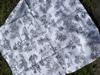 Tovaglia 100% cotone "Saint Remy" toile de Jouy color BLU diverse misure