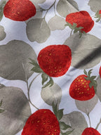 Tovaglia in cotone FRAGOLE  cm 140*180