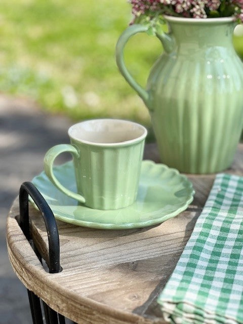 Mynte Mug Wasabi Cm W: 9 H: 8 L: 12,5 Ib Laursen (2041-42)