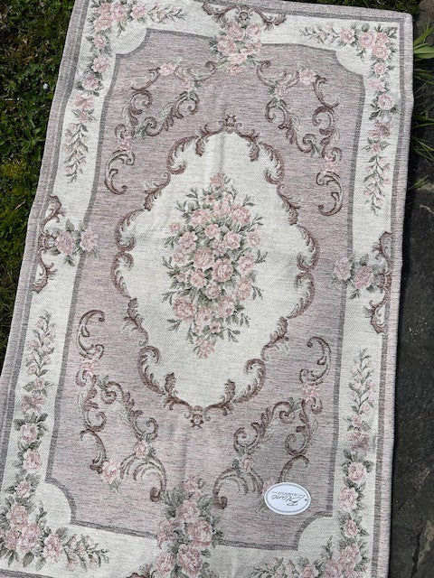Tappeto Linea Doria Blanc Mariclò Color Rosa Cipria Cm 65x110 (A2365999CI)