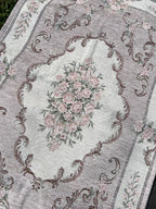 Tappeto Linea Doria Blanc Mariclò Color Rosa Cipria Cm 65x110 (A2365999CI)