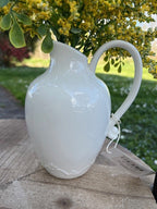 Brocca Provence in porcellana bianca h cm 17 Chic Antique (61835-01)