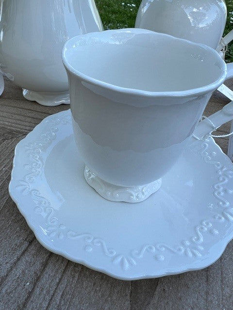 Provence Mug in porcellana (senza piattino) h cm 10 Chic Antique (63083-01)