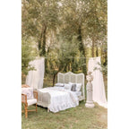 Trapunta Singola cm 180x250 Fru Fru con Gala cm 20 Blanc Mariclò (A38003)