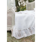 Trapunta Singola cm 180x250 Fru Fru con Gala cm 20 Blanc Mariclò (A38003)