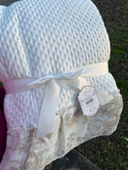 Trapunta Singola cm 180x250 Fru Fru con Gala cm 20 Blanc Mariclò (A38003)