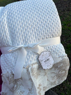 Trapunta Singola cm 180x250 Fru Fru con Gala cm 20 Blanc Mariclò (A38003)