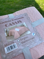 Trapuntino termosaldato microfibra "Cassis Pezzoli ROSA " matrimoniale 250x250