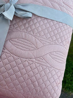 Trapuntino termosaldato microfibra "Cassis Pezzoli ROSA " matrimoniale 250x250