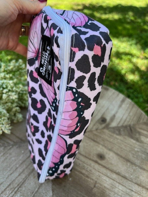 Telo mare da lettino Hello summer  LEO 70 x 185 cm, microfibra, con tasche, cuscino gonfiabile, sacca e elastici per fissaggio