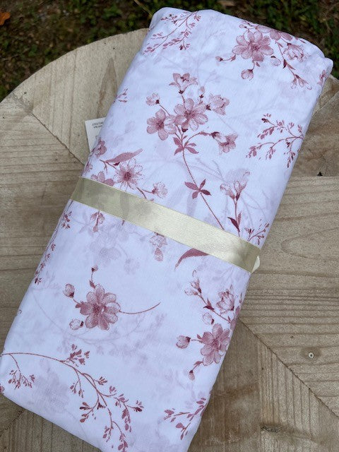 Completo lenzuola in cotone matrimoniale Percalle Pezzoli Fiorellini