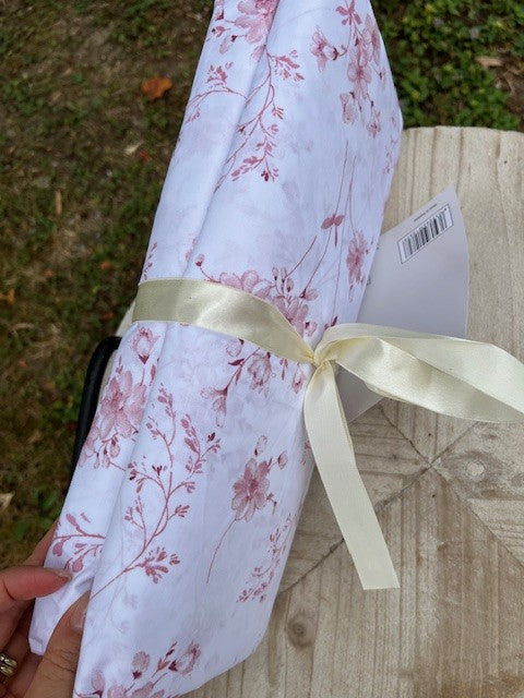 Completo lenzuola in cotone matrimoniale Percalle Pezzoli Fiorellini