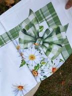 Tovaglia 100% cotone stampa digitale margherite x 12 cm 150x250