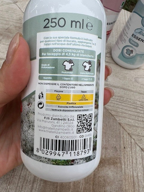 Profumatore per bucato 250 Ml diverse fragranze