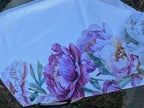 Tovaglia 100% cotone stampa digitale PEONIE x 6 cm 150x180