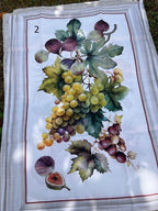 Strofinaccio/Canovaccio cotone stampa digitale in 5 varianti cm 50x70