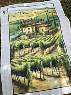 Strofinaccio/Canovaccio cotone stampa digitale in 5 varianti cm 50x70