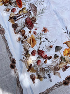 Tovaglia in cotone stampa digitale FUNGHI cm 140x185