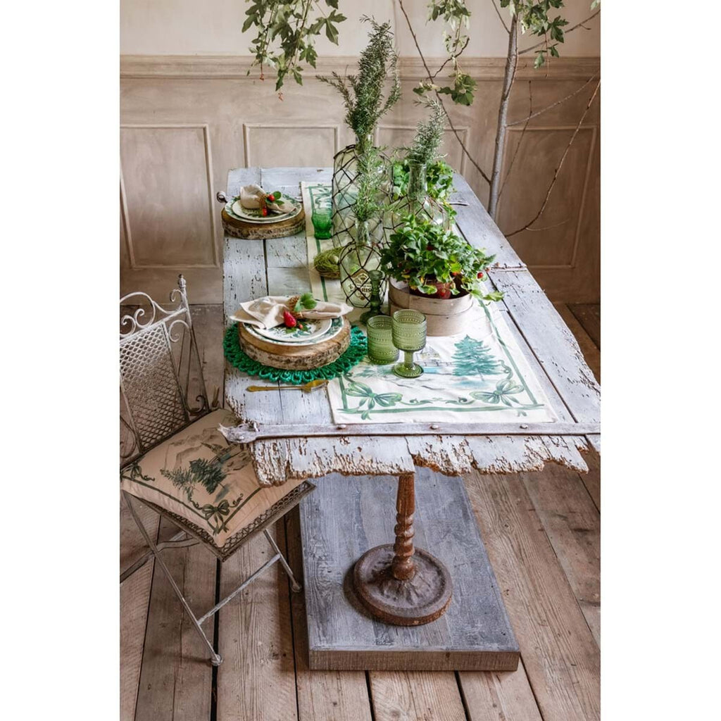 Runner 100% cotone linea "Gran Paradiso" cm 50x160 Blanc Mariclò