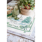 Canovaccio /Strofinaccio 100% cotone linea "Gran Paradiso" assortito in due fantasie cm 50x70 Blanc Mariclò ( prezzo singolo pezzo)