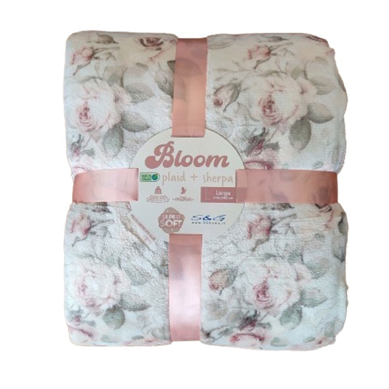 Plaid pile 210x240 Agnellato Bloom SGHOME