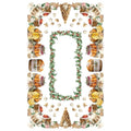 Tovaglia in cotone stampa digitale DOLCI NATALE cm 150x250